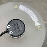 Pao T1 black table lamp, postmodern Italian model by Matteo Thun for Arteluce, 1990s.