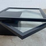Coffee table swivel top