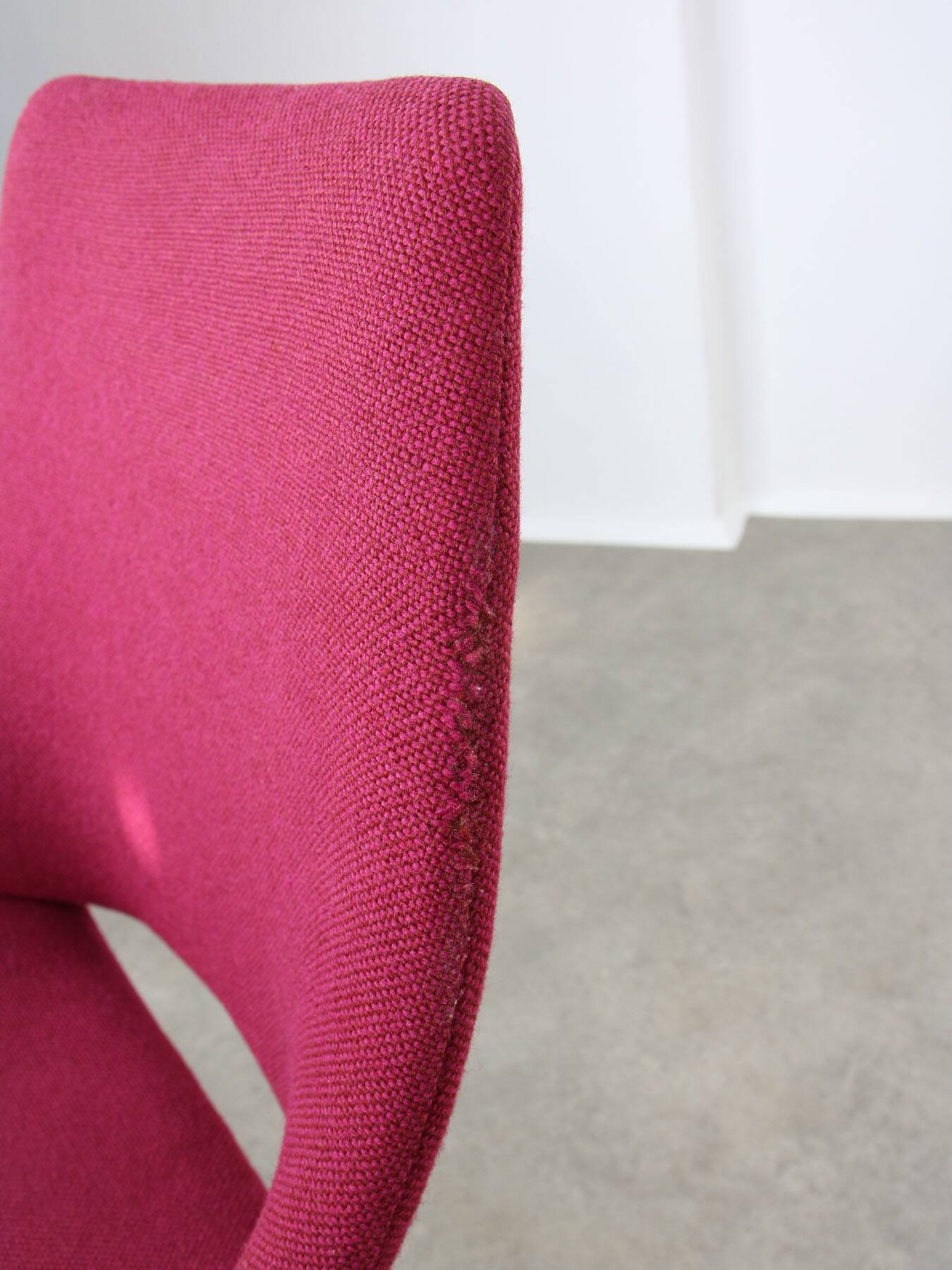 Pink Shell Swivel Chair by Niko Kralj for Stol Kamnik, 1970s