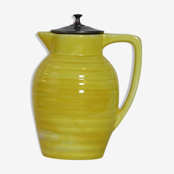 Vintage earthenware pitcher