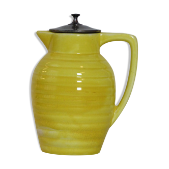 Vintage earthenware pitcher