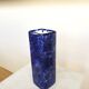 Vintage Blue Ceramic Vase: Hand-Painted Galaxy Glaze, 1970s Home Decor