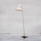 Robert Mathieu French Brass Adjustable Mid-Century Floor Lamp