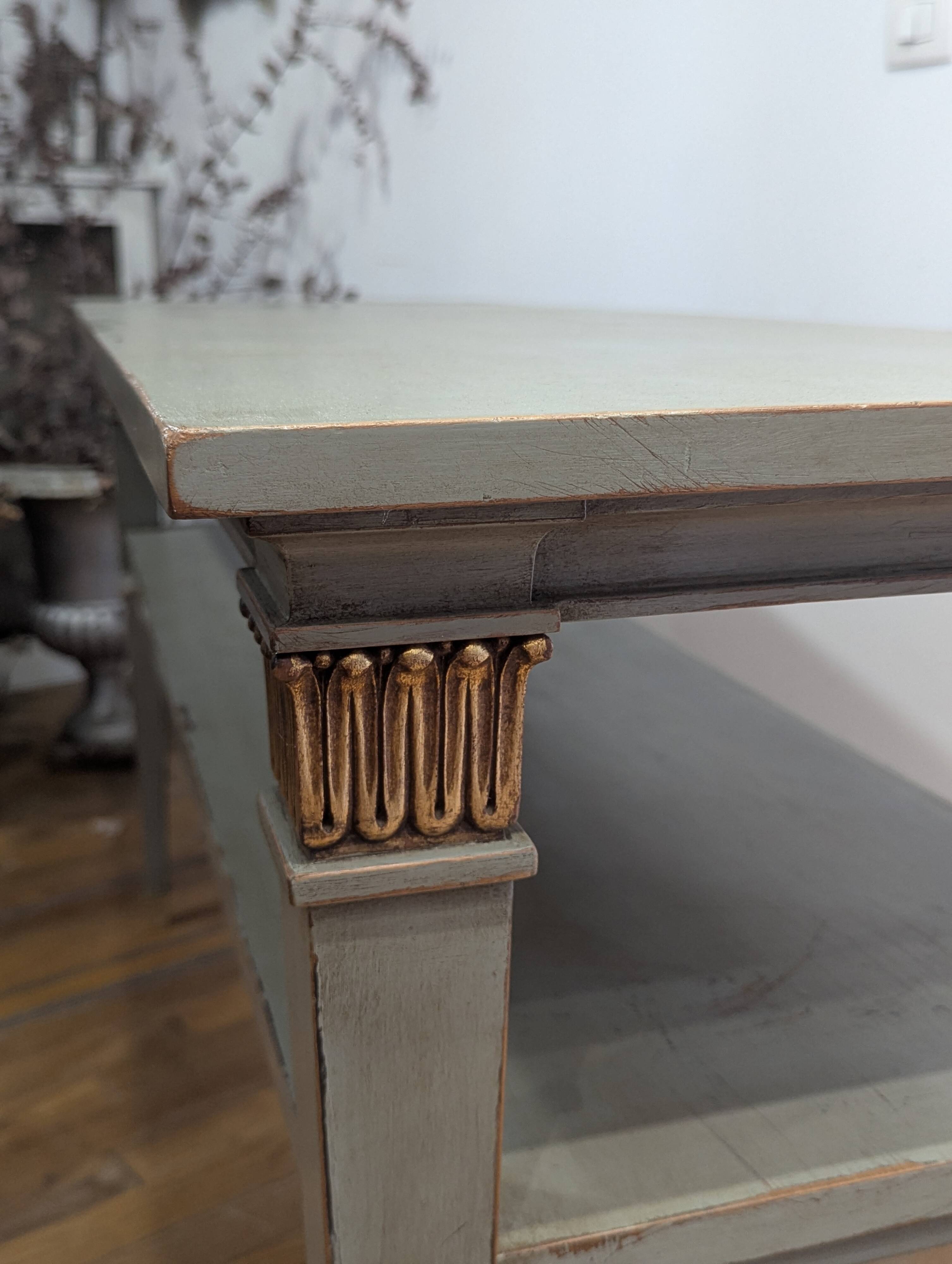Console directoire patinée