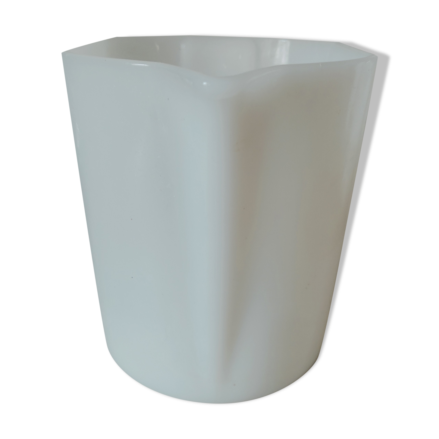 Verseuse Moulinex en opaline blanche