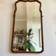 Antique scallop edged wall mirror c.1920-30s