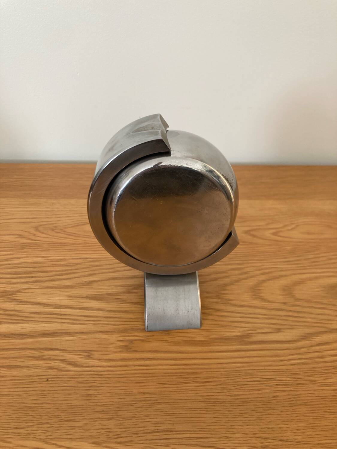 Cendrier acier vintage