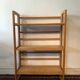 Vintage bookseller's shelf