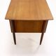 Mid century teak 'Cow Horn' Writing Desk by Tijsseling for Hulmefa 1960s