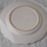 Decorative earthenware plate