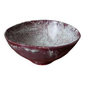 Handmade ceramic salad bowl, handcrafted pottery, handmade object