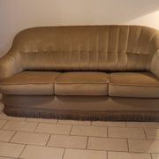 vintage velvet convertible sofa himolla