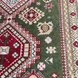 Vintage Caucasian carpet corridor 80x280 cm