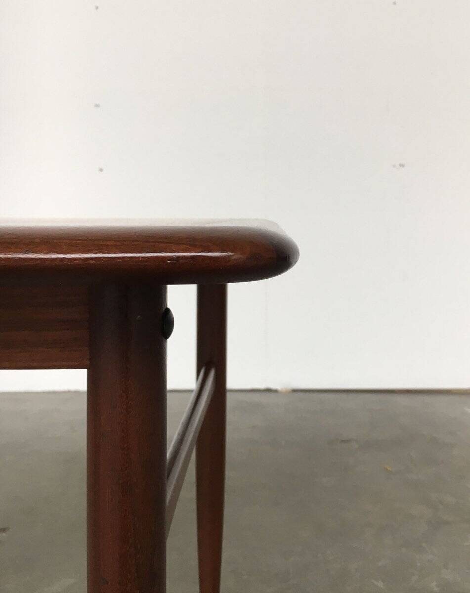 Vintage Swedish teak coffee table from the mid-century by HMB Möbler.