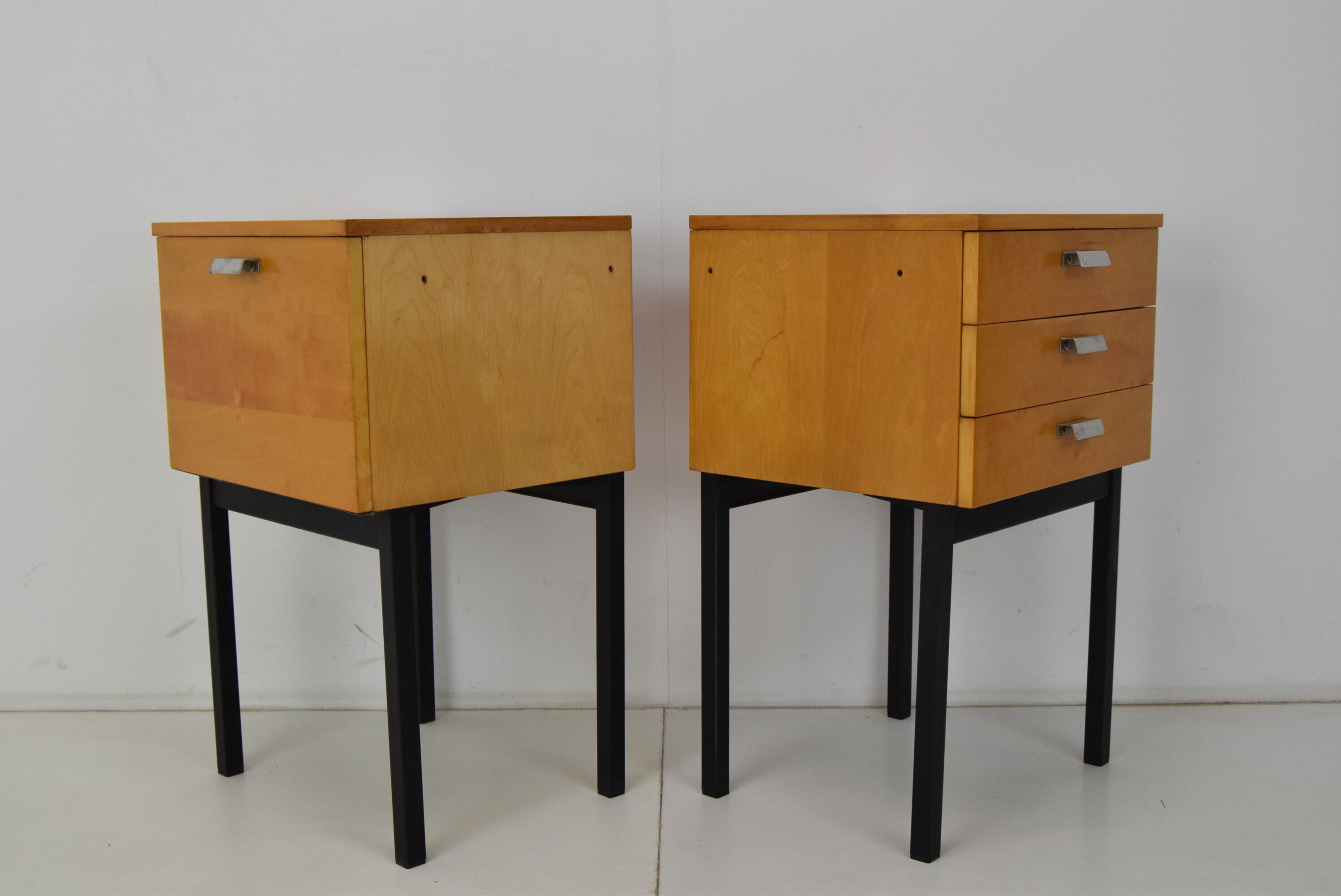 Bedside Tables,UP zavody Bucovice,1970's.
