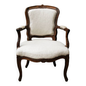 Fauteuil cabriolet, époque louis XV