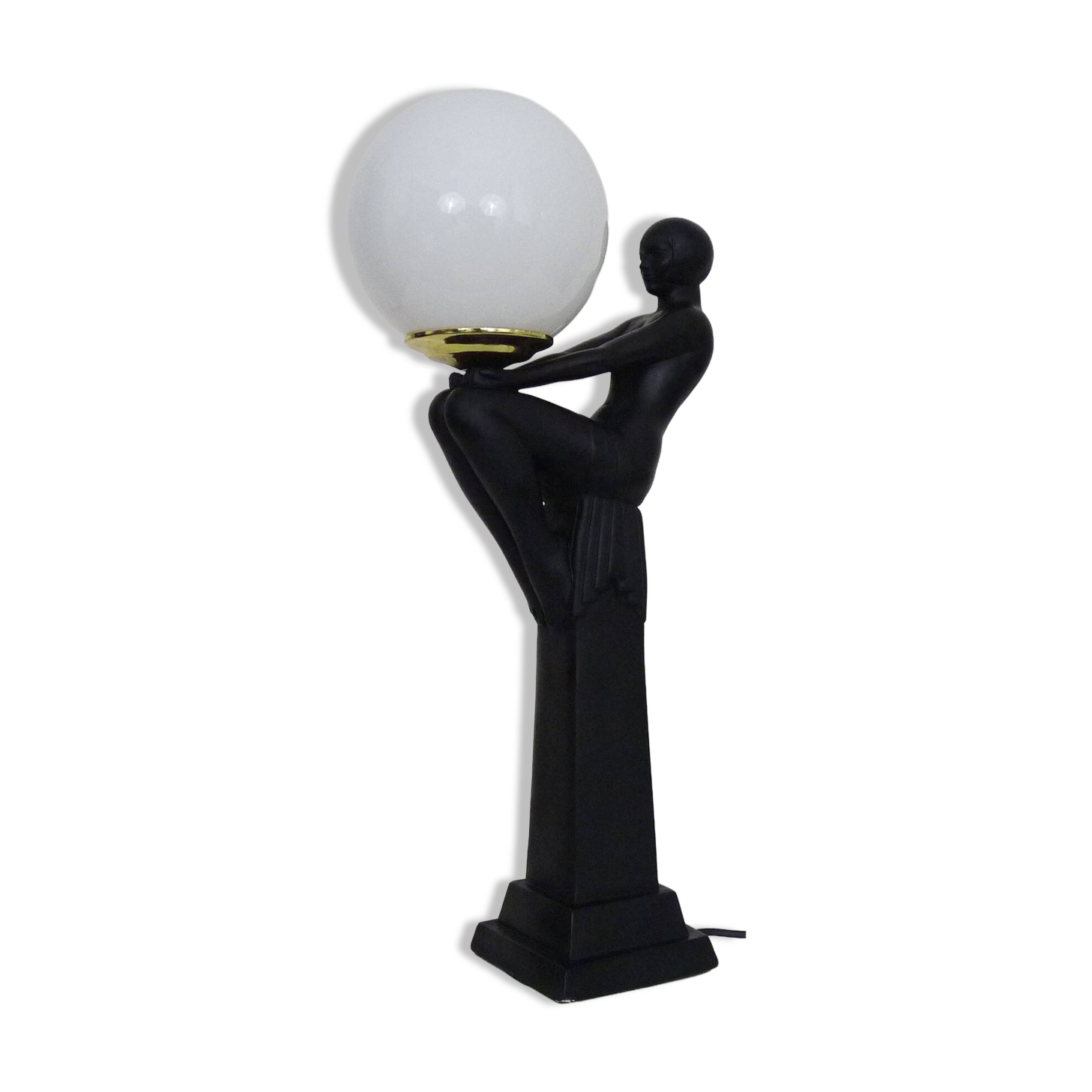 Art Deco Desk Lamp by Carlo Bartoli, 1970s