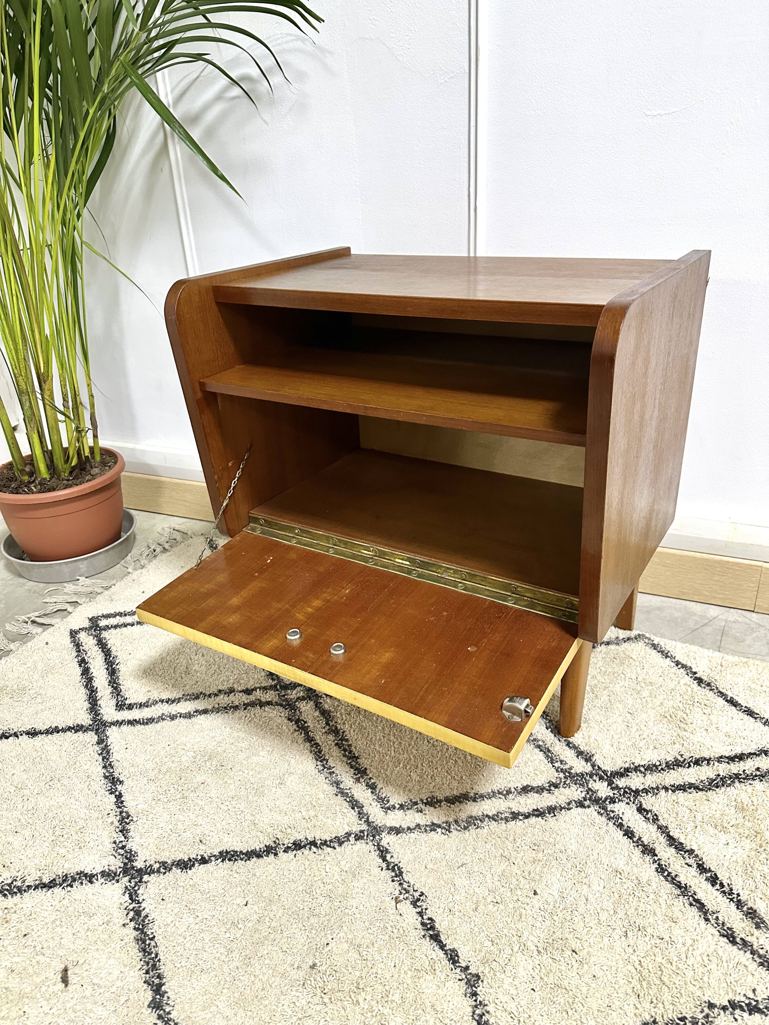 Scandinavian style bedside table