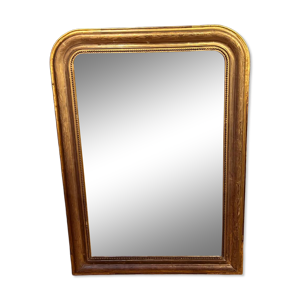 Miroir doré Louis Philippe
