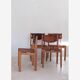Series of 4 chairs "Maison Regain"