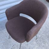 1970s tweed conference chair