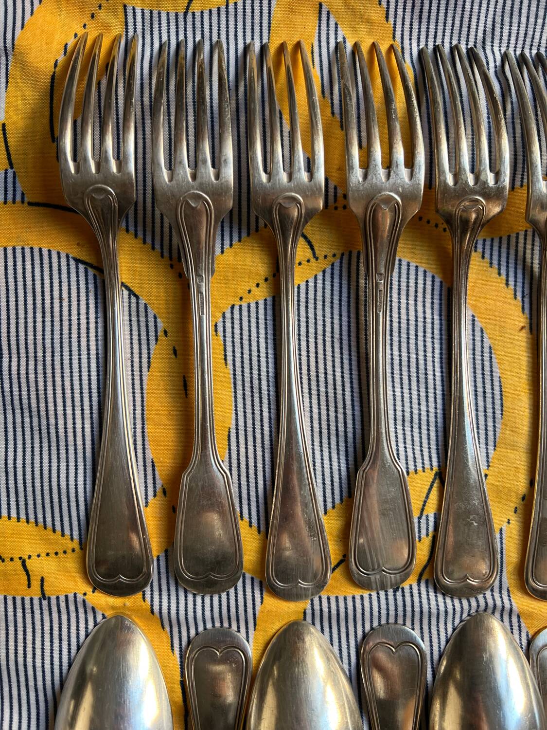 Silver - 12-piece fillet cutlery set