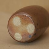 Lamp foot in pyrite stoneware François Cadet  the terminal circa 1970