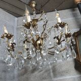 Vintage bronze chandelier