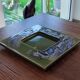 Vintage enamelled ceramic pocket emptier signed, 60s/70s