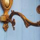 Vintage rams head French Bronze Wall Sconces wall lights C1930s Pair