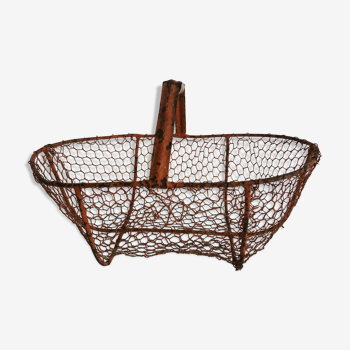 Garden mesh basket or log basket
