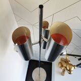 Lampadaire de l'ère spatiale Raak Amsterdam Pollam, 1960