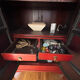 19th-century lacquered Chinese wedding armoire