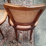 Pair of canne chairs