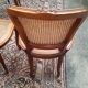 Paire de chaises cannées