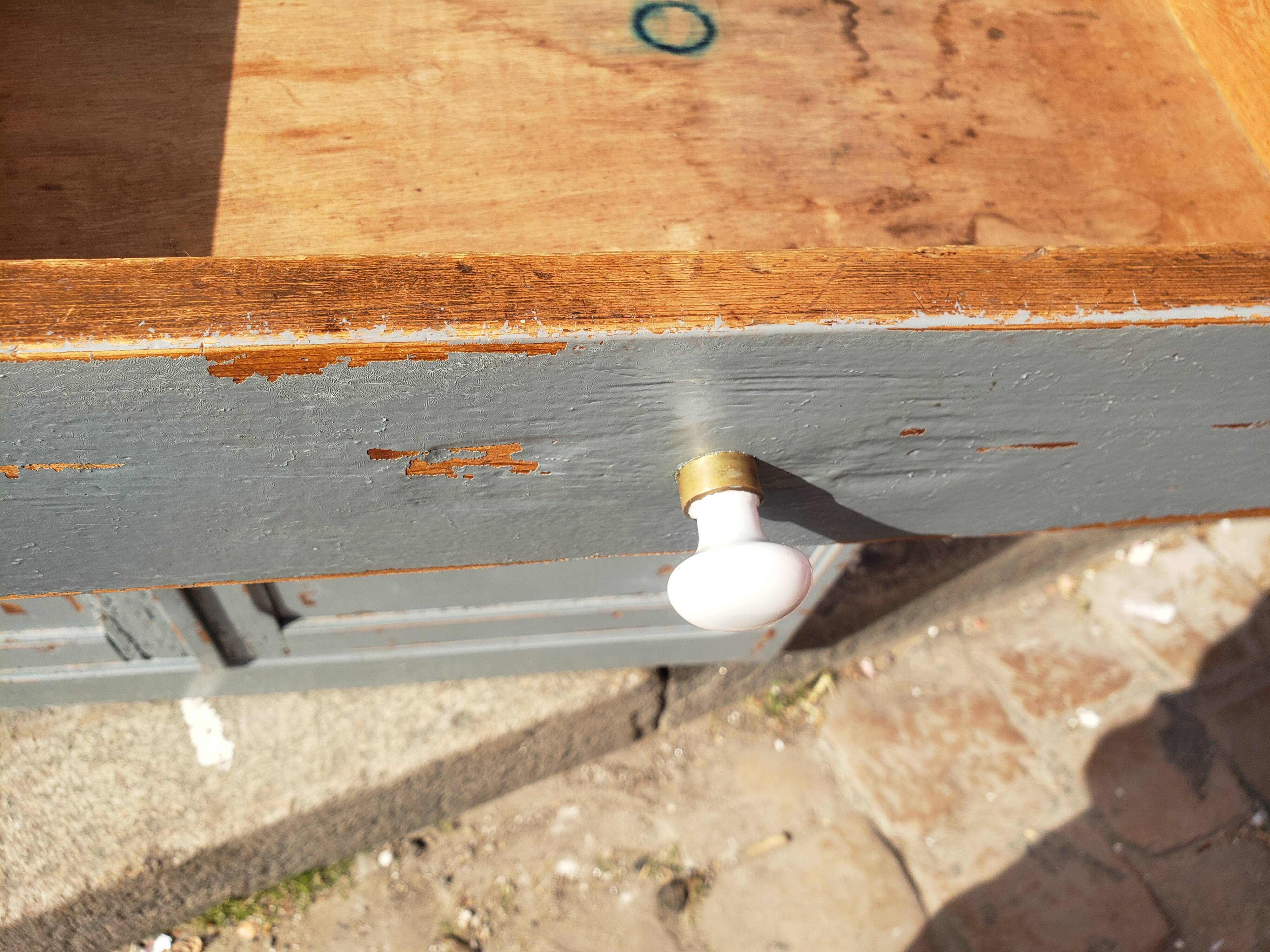 Slate and raw Parisian buffet