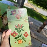 Hand-painted nesting boxes in the 90s