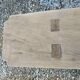 Wooden bench
