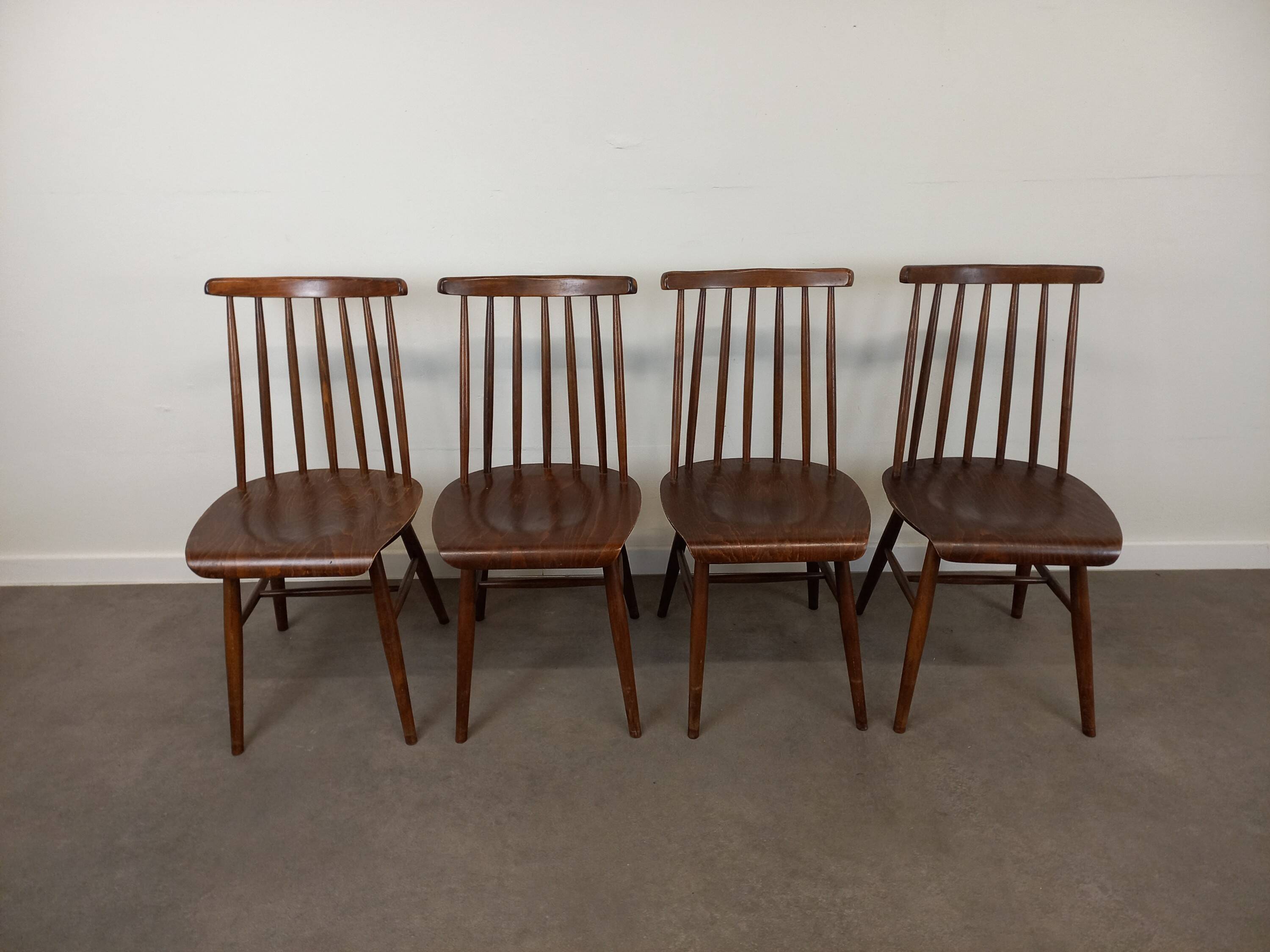 Scandinavian chairs set of 4