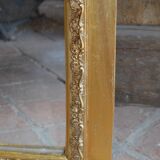 Golden mirror 111x70cm