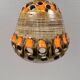 Ceramic hanging lamp, Danish from the 1970s.