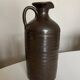 potter's pitcher vase in sandstone turned with coil Puisaye 1970