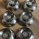 Vintage set of 6 small stainless steel bowls.