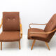 Pair of midcentury armchairs by jaroslav šmídek for jitona, 1960´s
