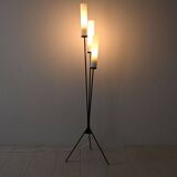 Vintage three-light floor lamp