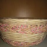 Cordeille pastel coloured rattan wicker