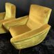 Pair of designer armchairs 1955-60 Louis Paolozzi for Brandt Zol Steiner