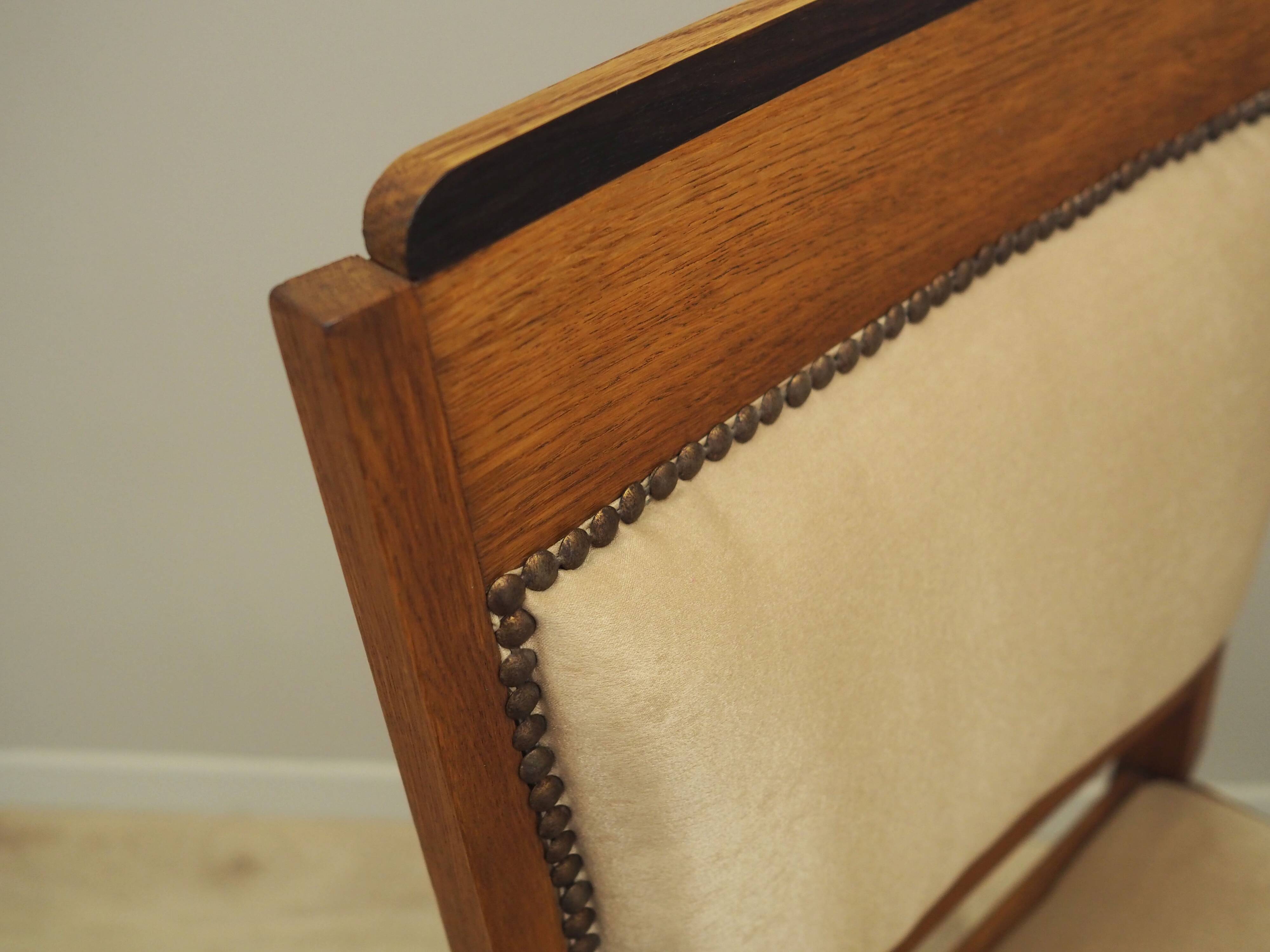 Oak armchair, Art Déco, 1950s, production: Denmark