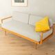 Wilhelm Knoll mid-century sofa, 1950s, cherry wood, reupholstered