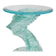 Table d’appoint en verre spiralé Ravello, années 1980